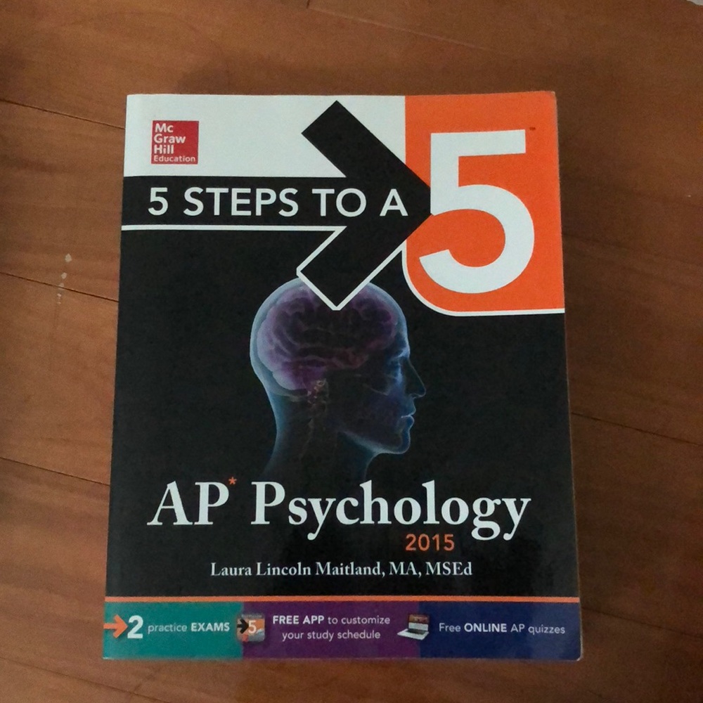 5 steps to a 5 ap psychology book